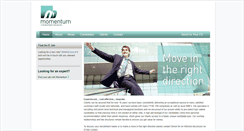 Desktop Screenshot of momentumresourcing.co.uk